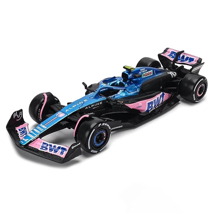 Xiangtat 1/43 Bburago 1:43 F1 2023 Alpine F1 Team A523 10# Pierre Gasly Alloy Car Die Cast Car Model Collection Gift