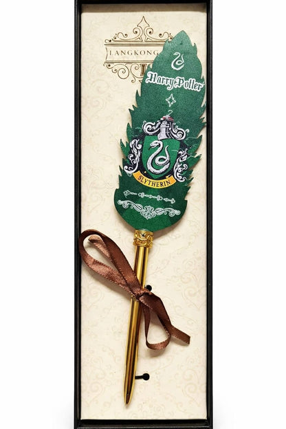 Harry Potter Inspired Quill Pen Set with Feather Dip Pen and Ink Bottle, Wizard Theme Gift (Copy)