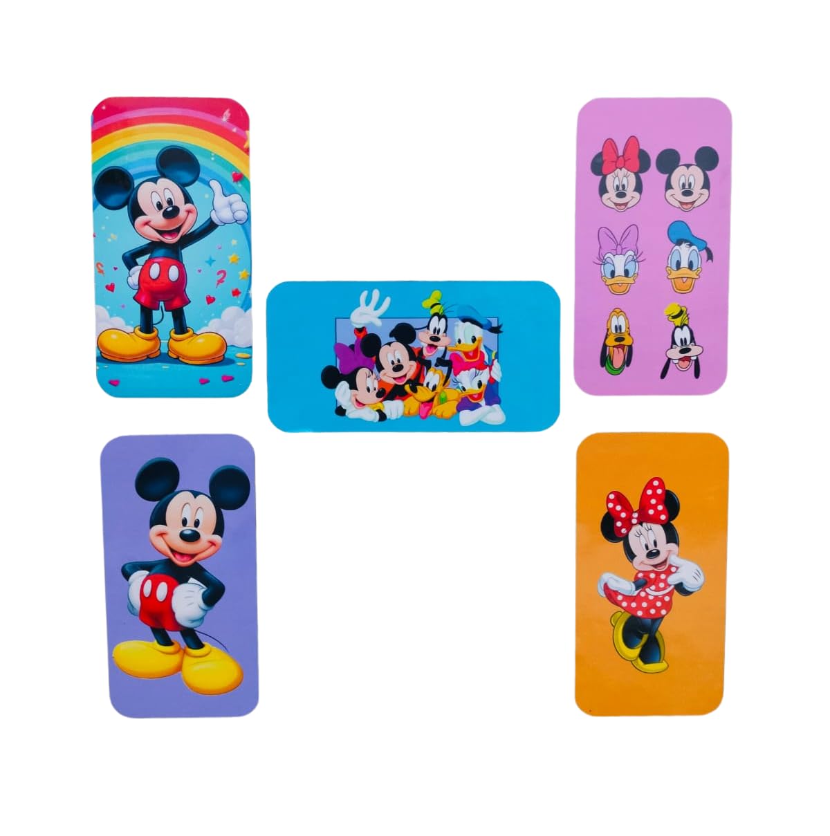 Cartoon Fridge Magnet Set of 5 | Cute Refrigerator Magnets for Kitchen, Locker & Whiteboard | Decorative Cartoon Magnet for Kids & Adults | Home & Office Decor (12 × 6 cm)