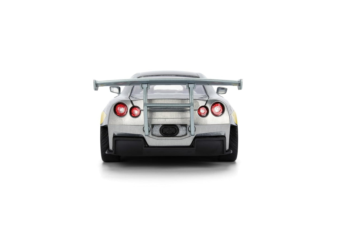 Jada Mechagodzilla w/ 2009 Nissan GT-R R35 Ben Sopra – 1:24 Anime Hollywood Rides – Die-Cast Car & Figure Toys – Opening Doors, Hood & Trunk – Collectible – Ages 8+ – Multi-Color ( COD NOT AVAILABLE)
