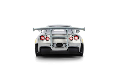 Jada Mechagodzilla w/ 2009 Nissan GT-R R35 Ben Sopra – 1:24 Anime Hollywood Rides – Die-Cast Car & Figure Toys – Opening Doors, Hood & Trunk – Collectible – Ages 8+ – Multi-Color ( COD NOT AVAILABLE)