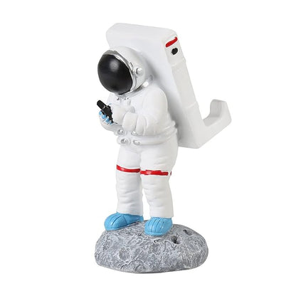 Astronaut Phone Holder - Space Man Cell Phone Stand, Cute Phone Grip, Resin Desk Phone Holder