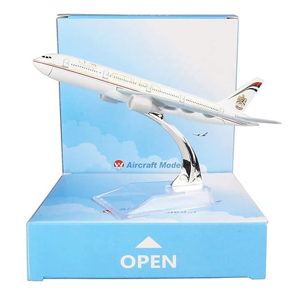 Etihad Airways, Airline Model Aircraft, Aeroplane Diecast Collection Decor, Highly Detailed Airways, 16 Cm, for Adult