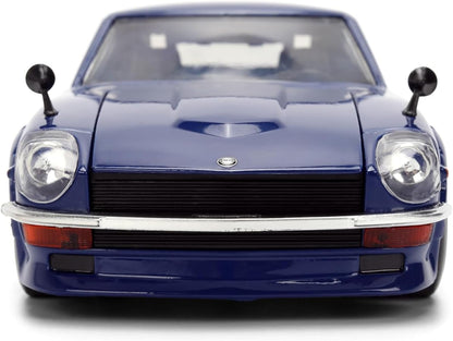 Jada 1972 Datsun 240Z, Dark Blue Toys 37020 – 1:24 Scale Diecast Model Car ( Cod Not Available )