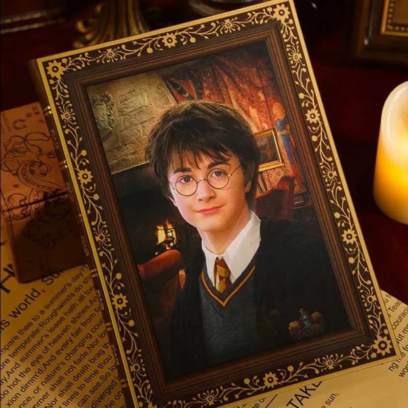 Harry Potter- 3D Picture Changing Notebook | Magical Harry Potter Inspired Journal | 128 Sheets | Moving Image Cover | Premium Gift Diary for Fans & Collectors