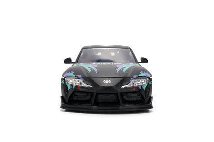 Jada 2020 Toyota GR Supra HKS, Black/Green Toys 37023-1/24 Scale Diecast Model Car ( COD NOT AVAILABLE0