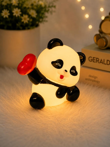 Cute Panda LED Night Lamp for Kids – Warm Soft Glow Bedside Light