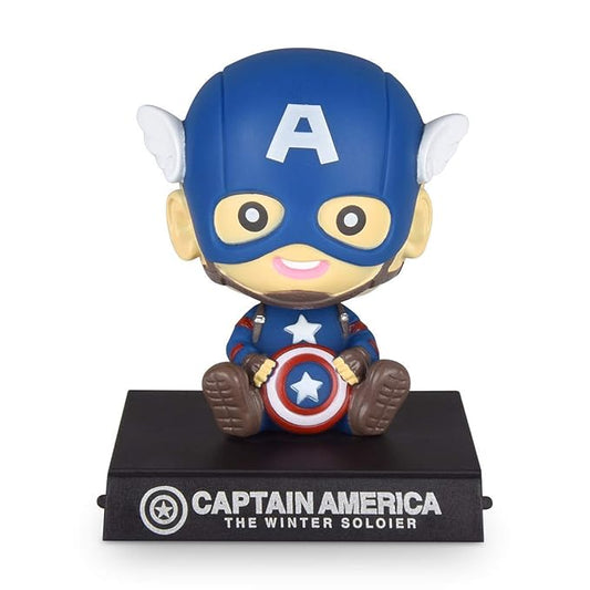 Captain America (Baby) PVC Bobblehead + Phone Holder | MCU ; Avengers |