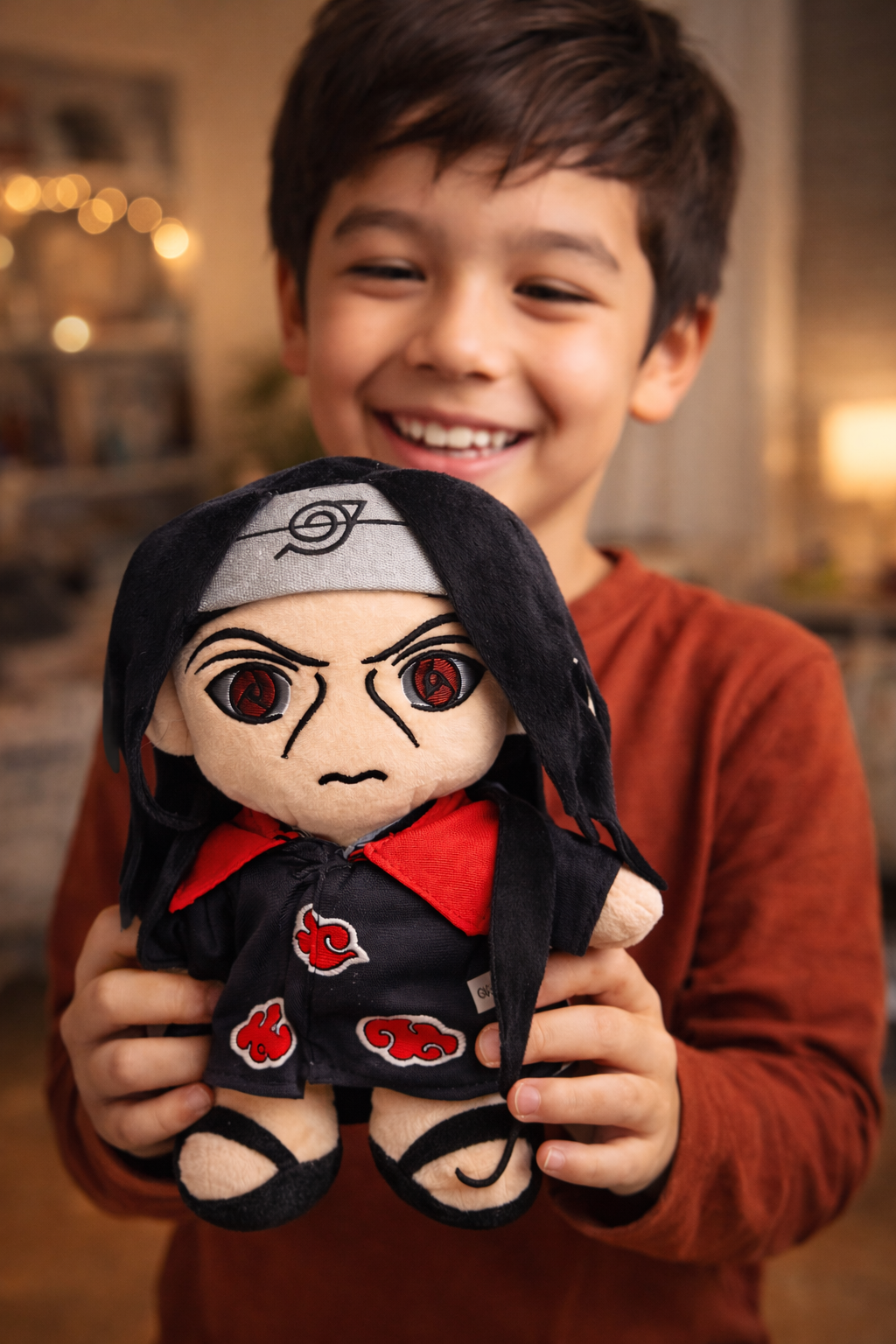 Itachi Uchiha Plush Toy (27 cm) – Soft Anime Stuffed Doll | Premium Quality Gift for Naruto Fans