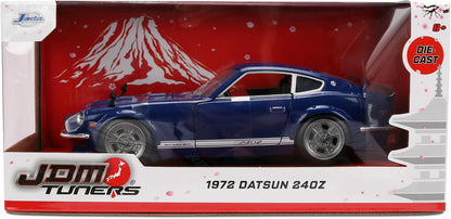 Jada 1972 Datsun 240Z, Dark Blue Toys 37020 – 1:24 Scale Diecast Model Car ( Cod Not Available )