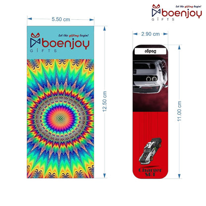 Retro Cars Bookmark Set of 10-8 Magnetic Bookmarks + 2 Paper Bookmarks for Book Lovers, Aesthetic Bookmarks, Magnetic Bookmarks for Readers (11 x 2.9 cm)