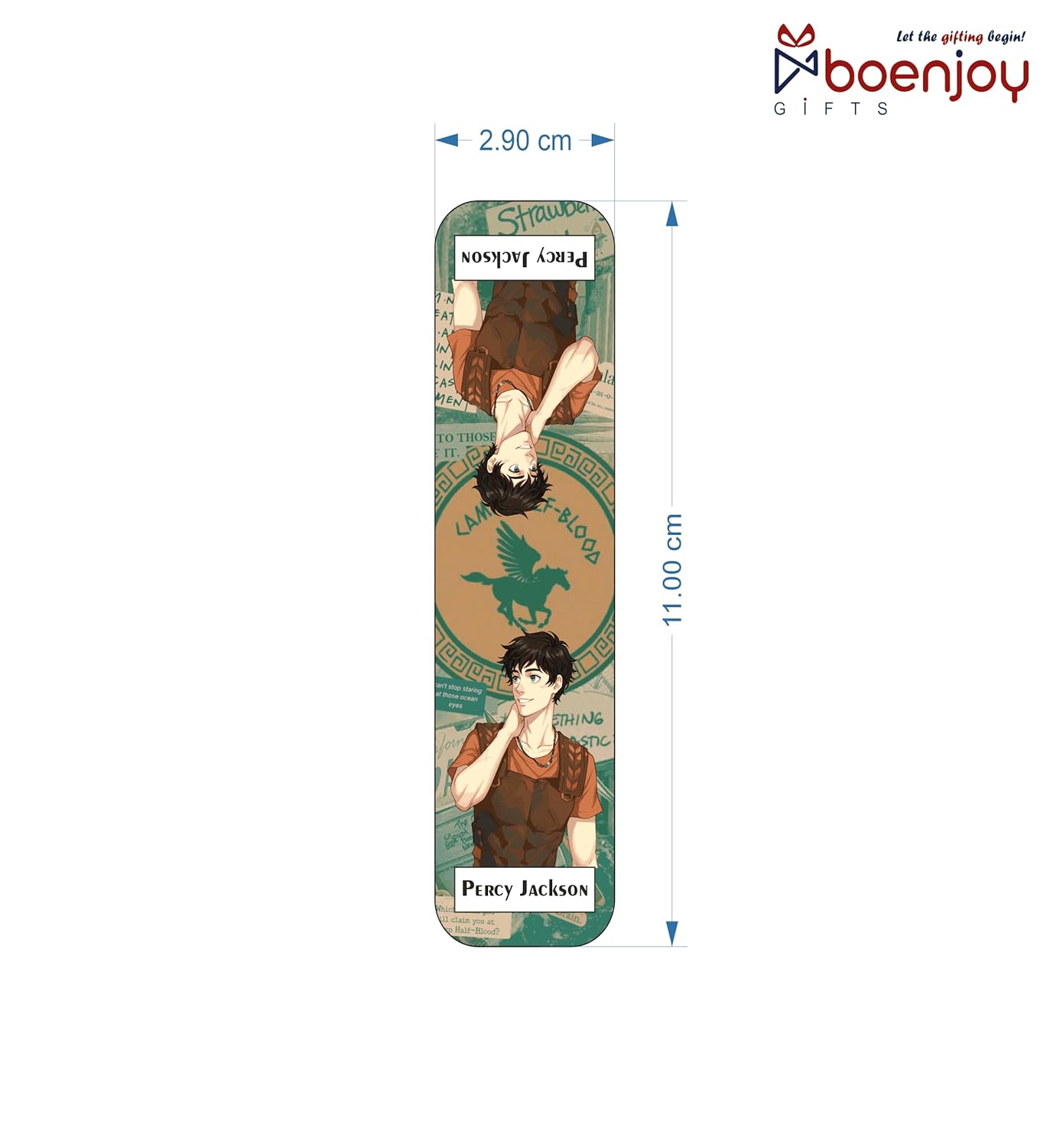 Aesthetic Mindful Bookmark Set of 10-8 Magnetic Bookmarks + 2 Paper Bookmarks for Book Lovers, Aesthetic Bookmarks, Magnetic Bookmarks for Readers (11 x 2.9 cm)