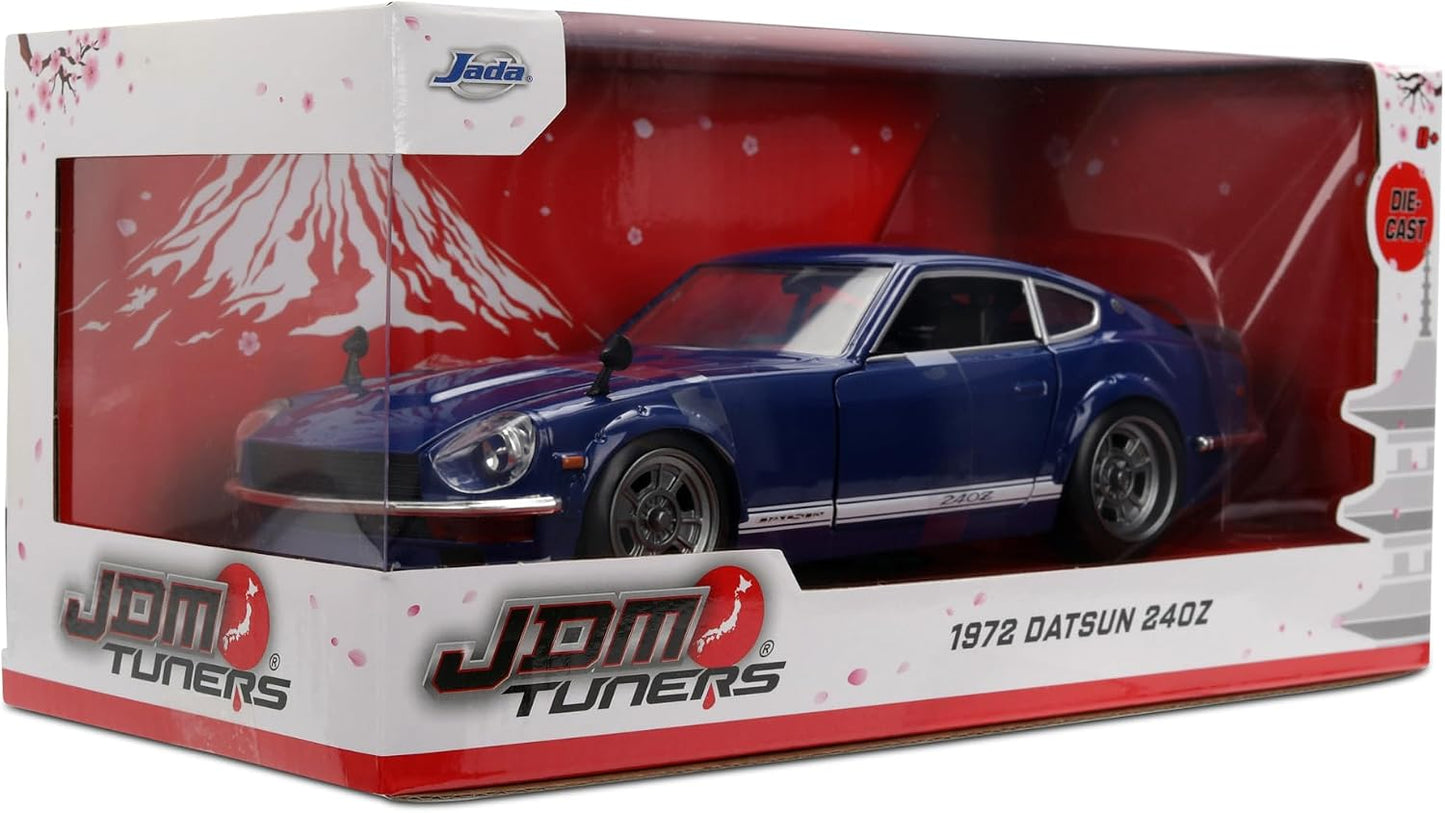 Jada 1972 Datsun 240Z, Dark Blue Toys 37020 – 1:24 Scale Diecast Model Car ( Cod Not Available )