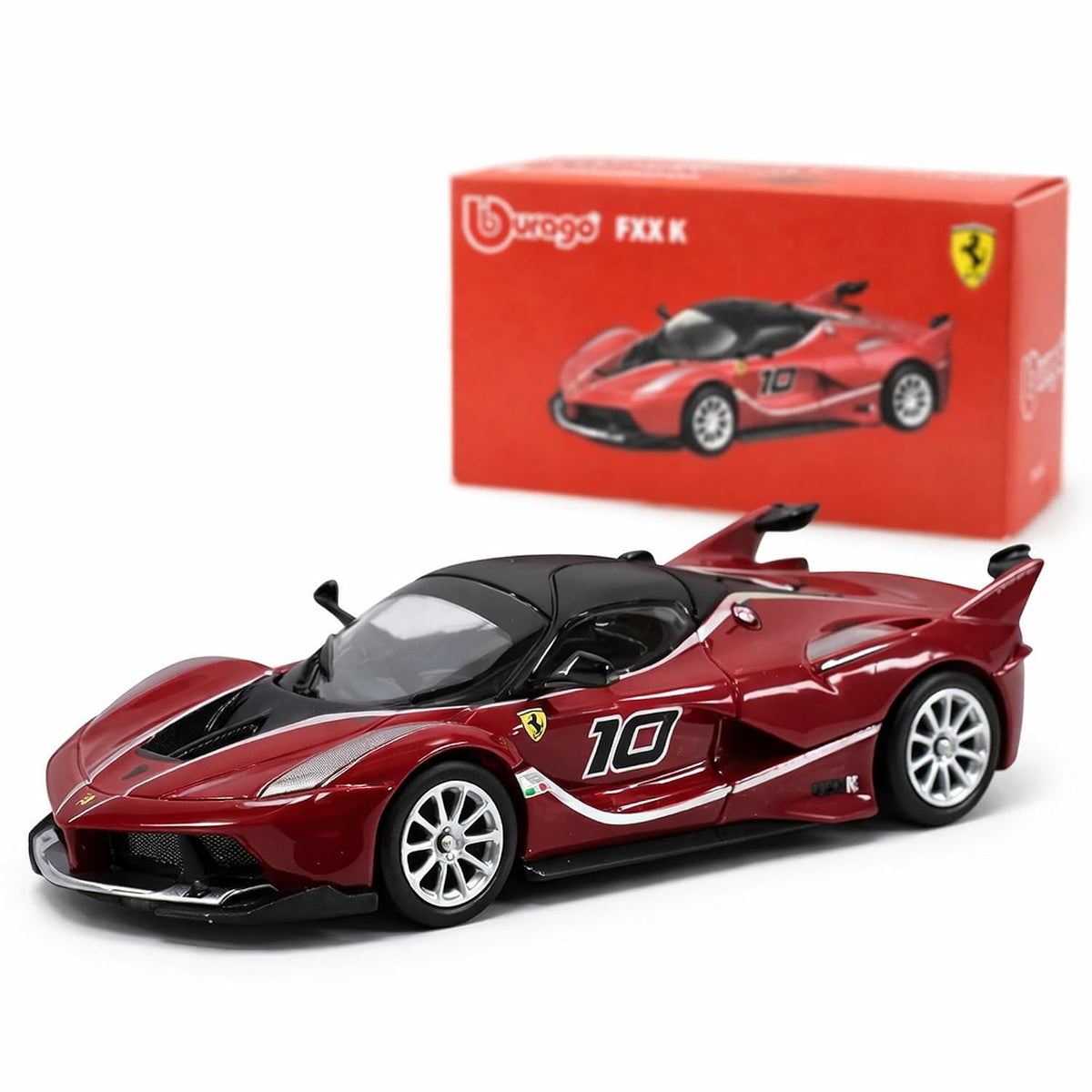 Wizplex Bburago Ferrari FXX K 1:64 Scale Die-Cast Metal Toy Car – Red Collectible Miniature Model for Display & Gifting, Ages 3+ | COD NOT AVAILABLE