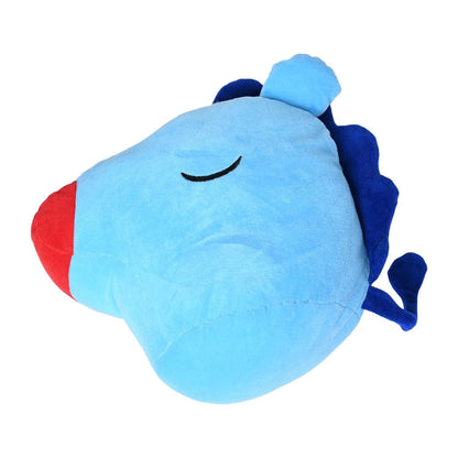 Super Soft Blue Fish Plush Toy – Kawaii Idol Style Plushie for Kids | Cute Stuffed Plush Throw Pillow Toy Gift for Boys & Girls