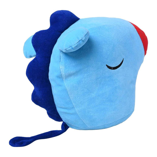 Super Soft Blue Fish Plush Toy – Kawaii Idol Style Plushie for Kids | Cute Stuffed Plush Throw Pillow Toy Gift for Boys & Girls