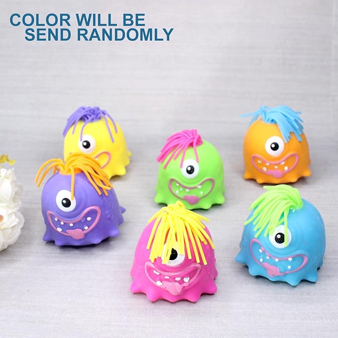 Squishy Monster Stress Relief Toy – Random Color