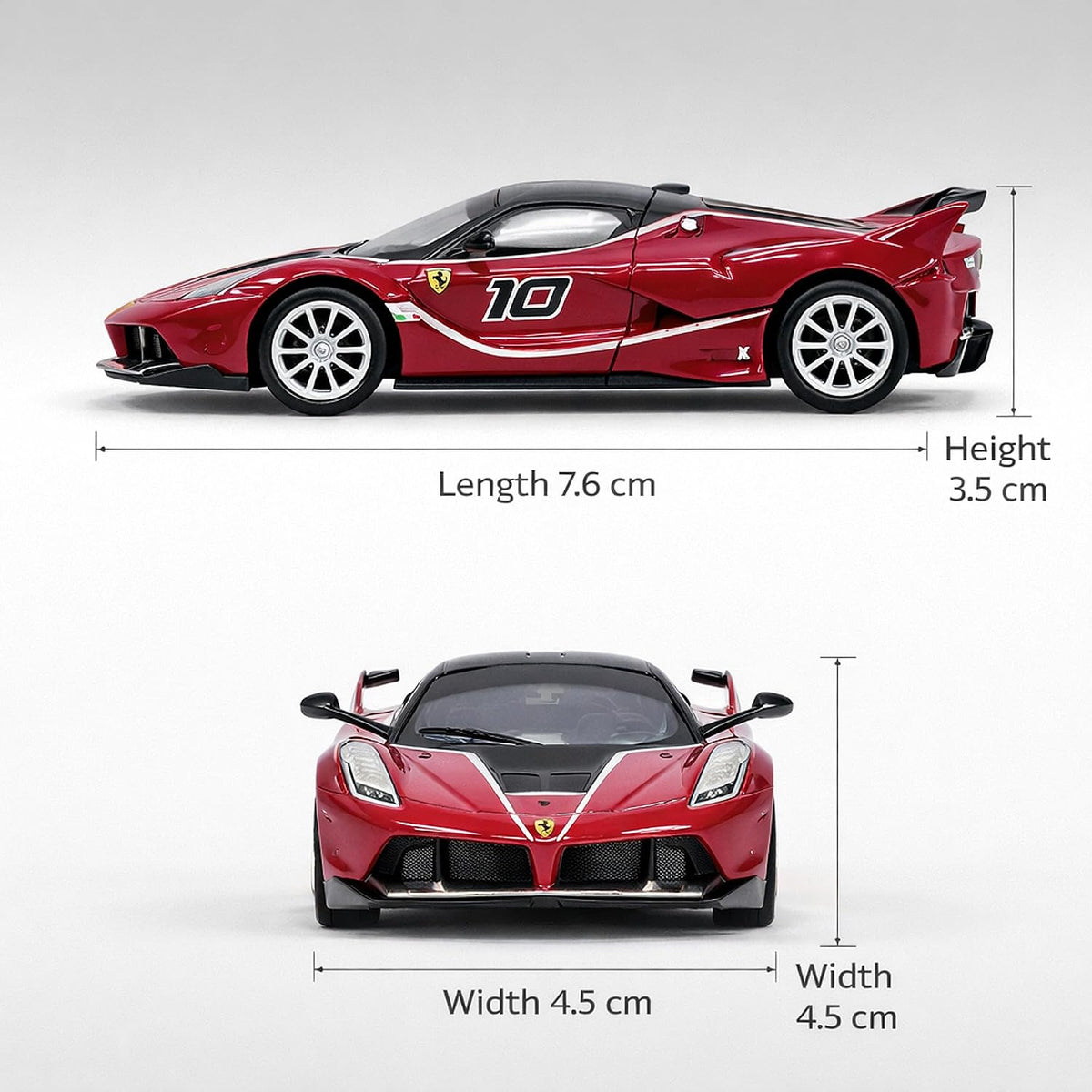 Wizplex Bburago Ferrari FXX K 1:64 Scale Die-Cast Metal Toy Car – Red Collectible Miniature Model for Display & Gifting, Ages 3+ | COD NOT AVAILABLE