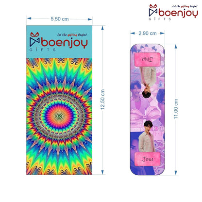 K POP Demon Hunters Saja Boys Bookmark Set of 10-8 Magnetic Bookmarks + 2 Paper Bookmarks for Book Lovers, Aesthetic Bookmarks, Magnetic Bookmarks for Readers (11 x 2.9 cm) New