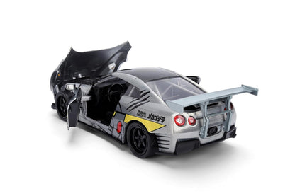 Jada Mechagodzilla w/ 2009 Nissan GT-R R35 Ben Sopra – 1:24 Anime Hollywood Rides – Die-Cast Car & Figure Toys – Opening Doors, Hood & Trunk – Collectible – Ages 8+ – Multi-Color ( COD NOT AVAILABLE)
