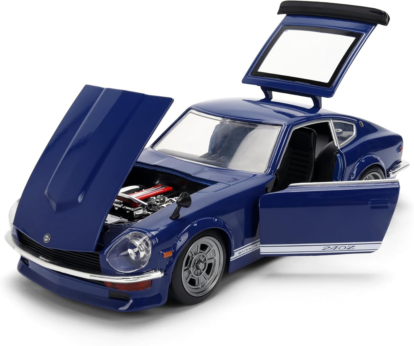 Jada 1972 Datsun 240Z, Dark Blue Toys 37020 – 1:24 Scale Diecast Model Car ( Cod Not Available )