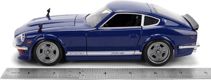 Jada 1972 Datsun 240Z, Dark Blue Toys 37020 – 1:24 Scale Diecast Model Car ( Cod Not Available )