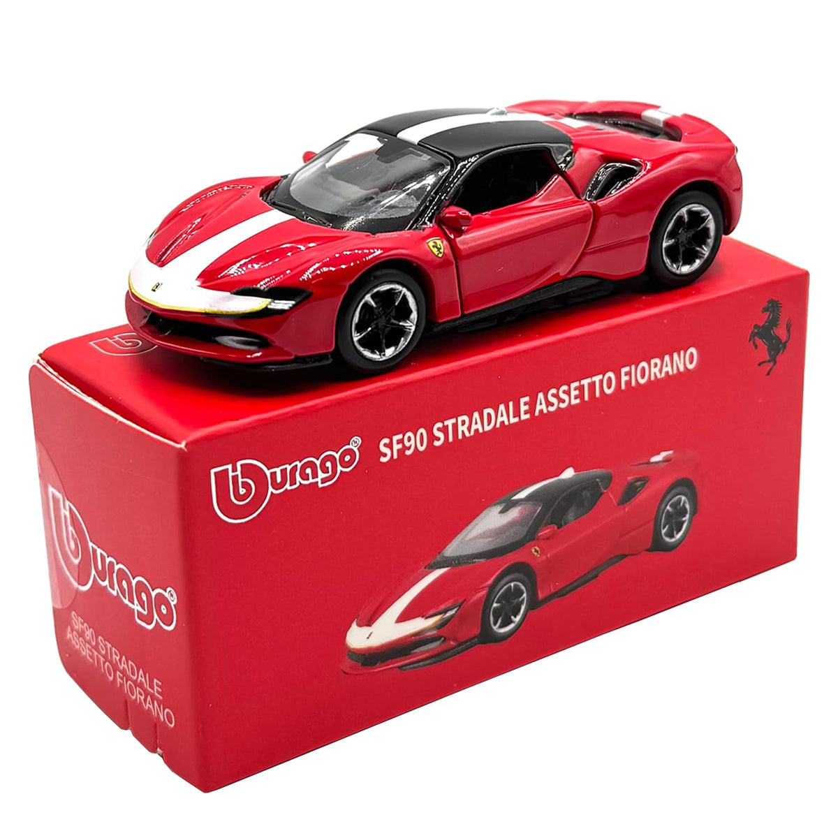 Bburago 1:64 Scale Ferrari SF90 Stradale Assetto Fiorano Die-Cast Metal Model Car | COD NOT AVAILABLE