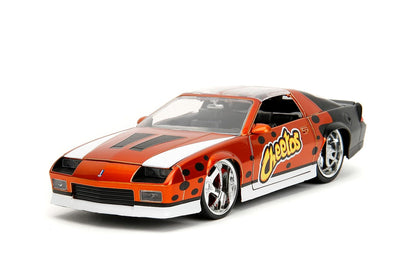 Jada Toys Cheetos 1:24 1985 Chevy Camaro Z28 Die-Cast Car & 2.75" Chester Cheetah Figure, Orange (COD NOT AVAILABLE)
