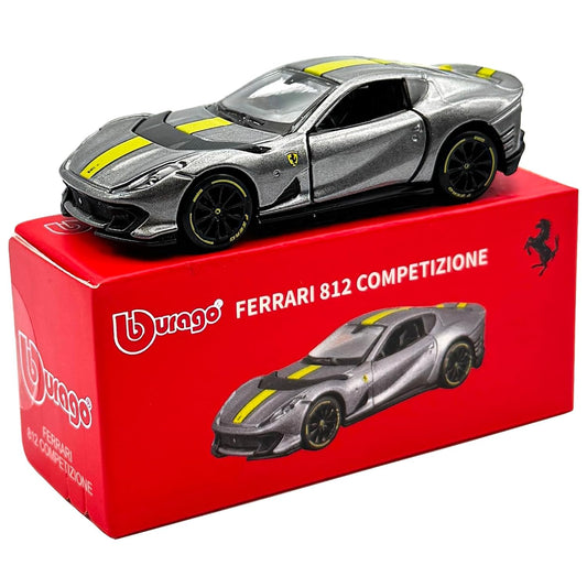 Bburago Ferrari 812 Competizione 1:64 Scale Diecast Metal Model Car – Red | COD Not Available