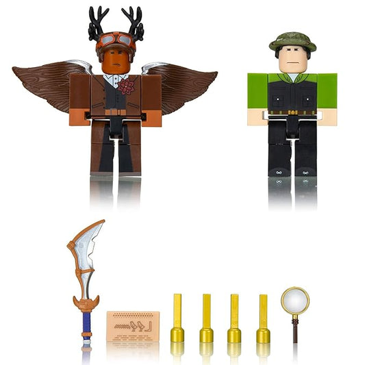 Roblox Action Figure Collection - Escape Room: Pharaoh's Tomb Playset- 10-Piece Collectible Pack