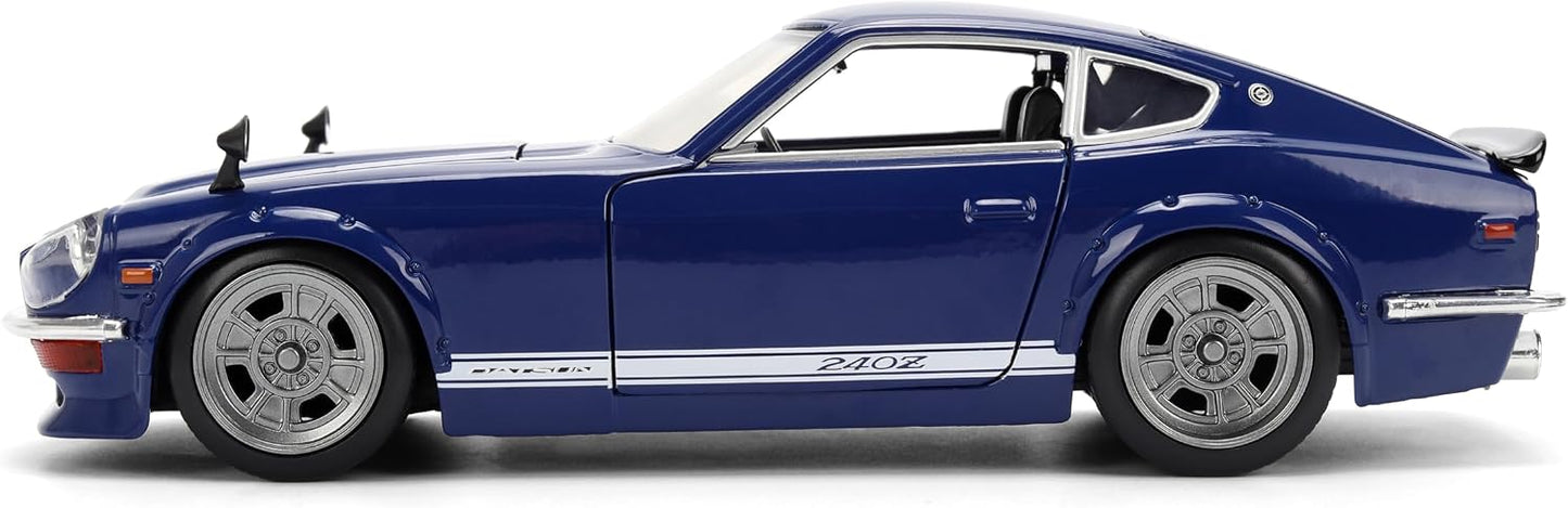 Jada 1972 Datsun 240Z, Dark Blue Toys 37020 – 1:24 Scale Diecast Model Car ( Cod Not Available )