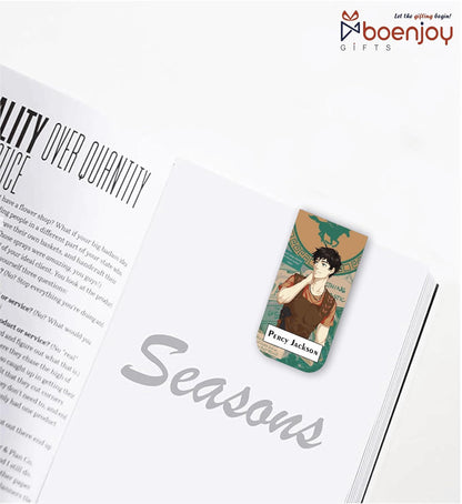 Aesthetic Mindful Bookmark Set of 10-8 Magnetic Bookmarks + 2 Paper Bookmarks for Book Lovers, Aesthetic Bookmarks, Magnetic Bookmarks for Readers (11 x 2.9 cm)