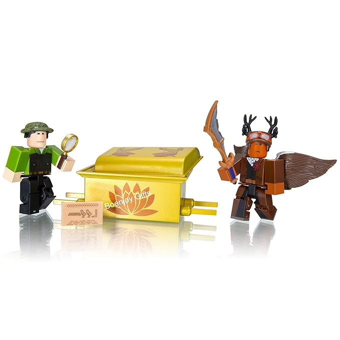 Roblox Action Figure Collection - Escape Room: Pharaoh's Tomb Playset- 10-Piece Collectible Pack