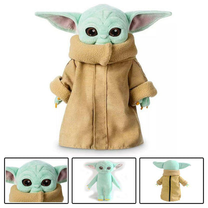 Baby Yoda (Grogu) Plush Toy Soft Teddy | Cute Star Wars Inspired Doll for Kids & Fans | Premium Soft Fabric Gift Approx(34 cm)