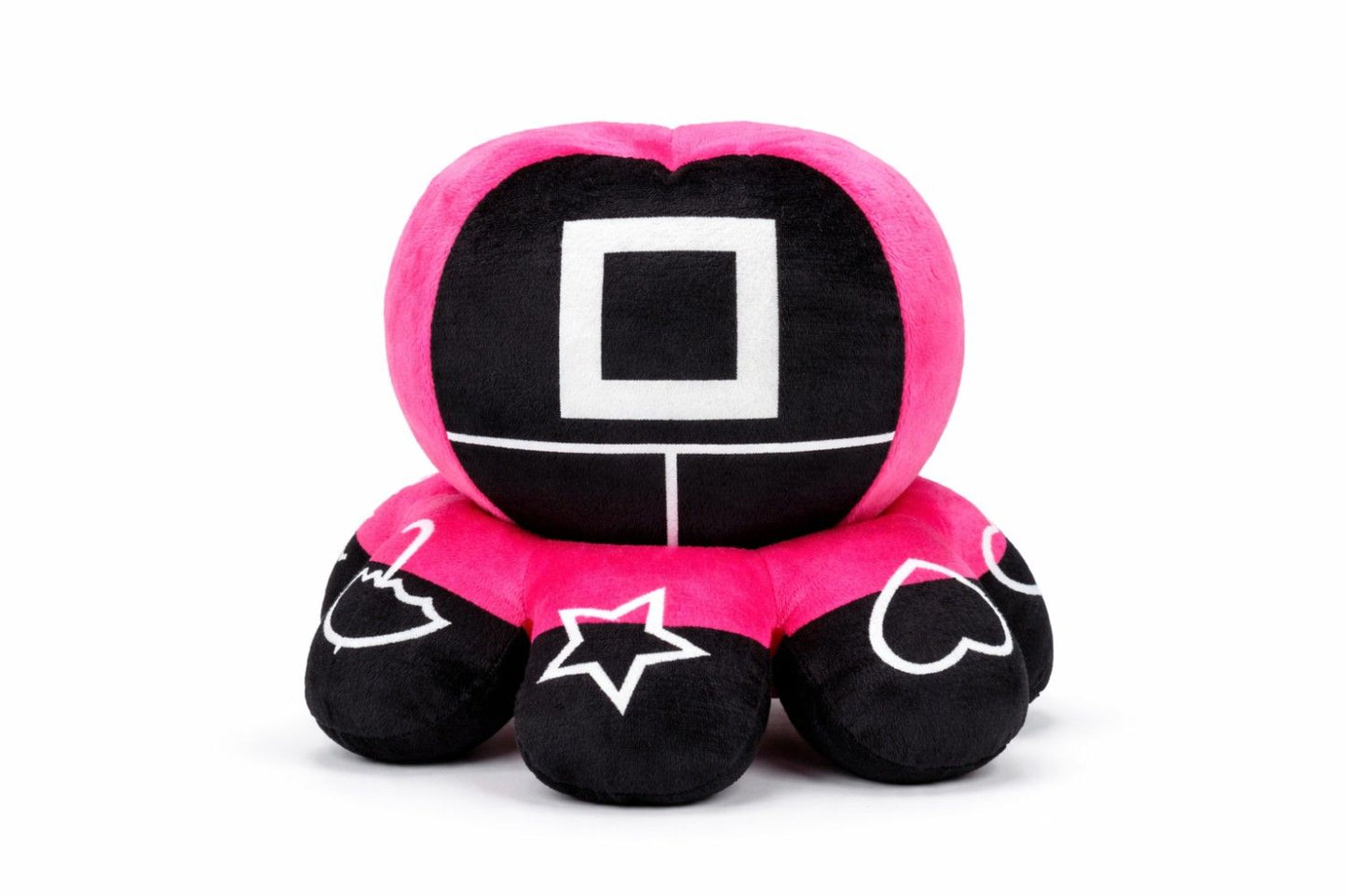 Squid Game Plush Toy 15 CM – One Side Pink & One Side Red | Soft Stuffed Octopus Doll | Premium Quality Fabric | Cute Toy for Kids, Boys, Girls & Fans