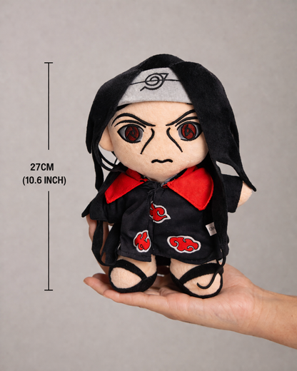 Itachi Uchiha Plush Toy (27 cm) – Soft Anime Stuffed Doll | Premium Quality Gift for Naruto Fans