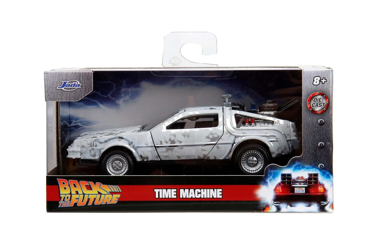Back to The Future 1:32 Time Machine Frost Die-Cast Car, Toys for Kids and Adults ( COD NOT AVAILABLE)