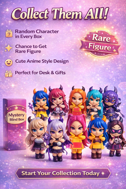KPOP Demon Hunters Mystery Blind Box Toy | Random Surprise Anime Figure for Kids & Collectors | Cute Mini Collectible Dolls | Gift Item | 1 Pc