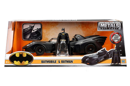 Jada 1:24 1989 Batmobile Toy Vehicle With Batman Action Figure, Black ( COD NOT AVAILABLE)