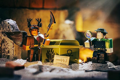 Roblox Action Figure Collection - Escape Room: Pharaoh's Tomb Playset- 10-Piece Collectible Pack