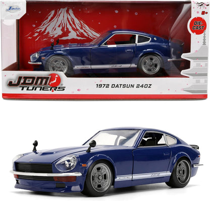 Jada 1972 Datsun 240Z, Dark Blue Toys 37020 – 1:24 Scale Diecast Model Car ( Cod Not Available )