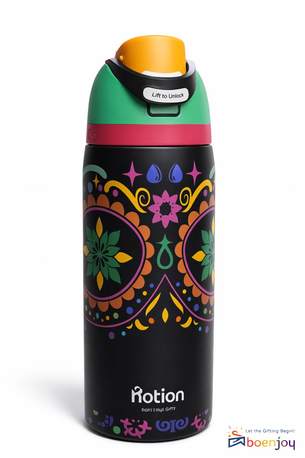 Leakproof Insulated Water Bottle with Straw Lid | BPA Free Sports Travel Bottle | Portable Gym & Outdoor Bottle 945ML