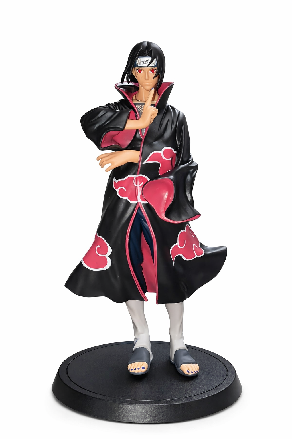 Naruto Itachi Uchiha Action Figure 24cm – Premium Anime Collectible Statue with Base