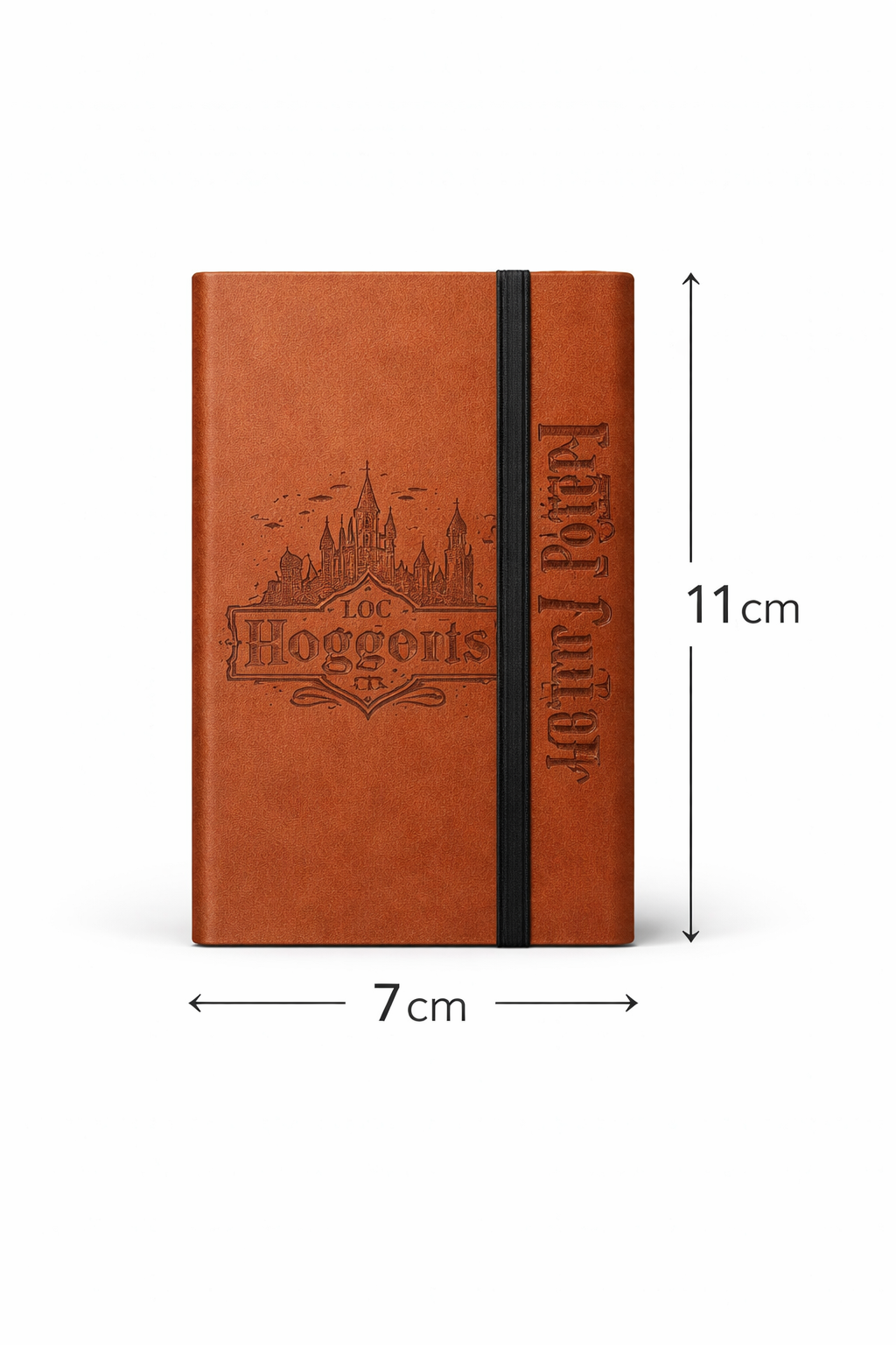 Harry Potter Diary Notebook – Premium Journal | Magnetic & Elastic Closure | Compact 11x7 cm | Smooth Writing Pages | Gift for Kids & Fans |Random 1 pcs