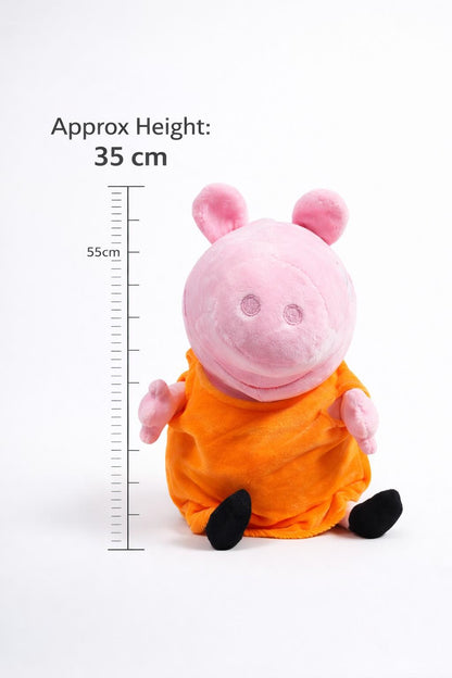 Peppa Pig Plush Toy – Ultra Soft Cuddly Stuffed Animal for Kids, Boys & Girls