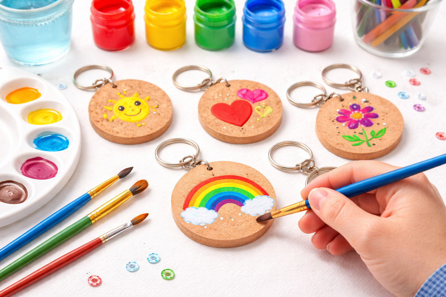 MDF Wood Sheet Craft - Plain Multi for Painting Wooden Sheet Craft - Set of 20-for Decoupage MDF Plains, Resin Art Work & Decoration