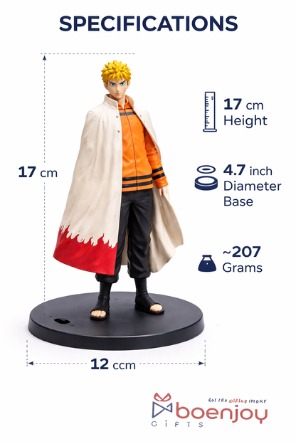 Naruto Hokage - 16Cm Oval Base| Limited Edition Collectible Action Figure