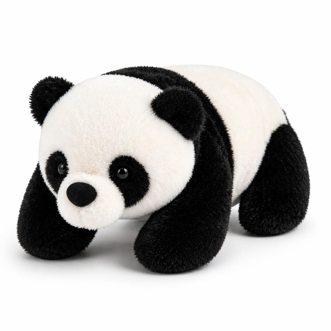 Panda Piku Soft Toy – 28cm Cute Panda Plush Toy for Kids, Ultra Soft & Huggable Teddy, Gift for Boys & Girls