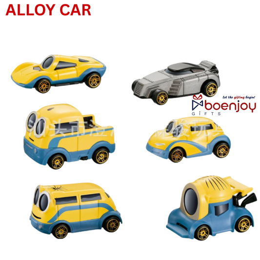 Minions Alloy Car – Fun Collectible Toy (Not Hot Wheels)
