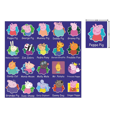 Cute Pig Kids Fridge Magnet Set | Colorful Cartoon Refrigerator Magnets | Decorative Kitchen Magnets for Children | Fun Collectible Gift & Home Décor (Pack of 20) 4x5 cm